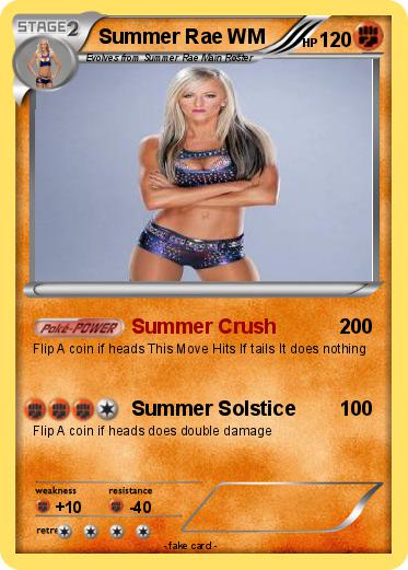 Pokemon Summer Rae WM