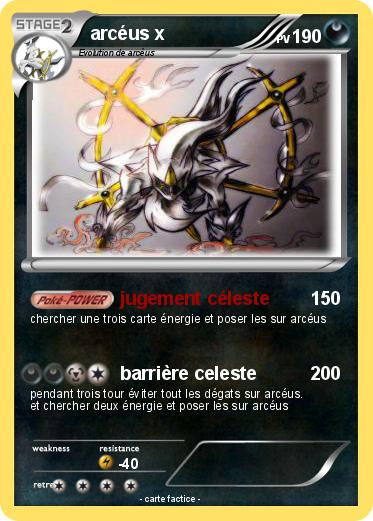 Pokemon arcéus x