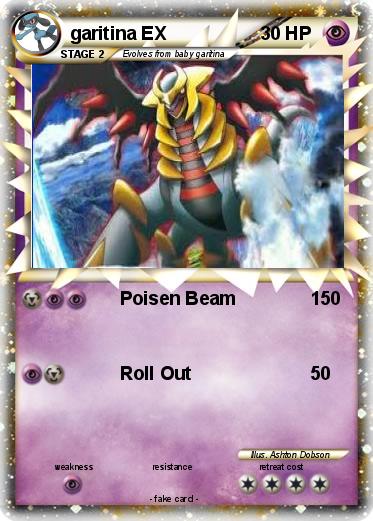 Pokemon garitina EX