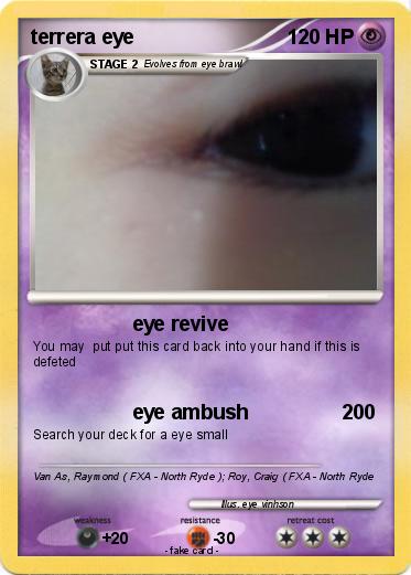 Pokemon terrera eye