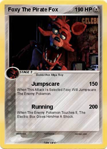 Pokemon Foxy The Pirate Fox