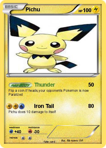 Pokemon Pichu