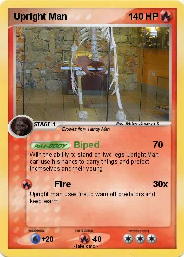 Pokemon Upright Man
