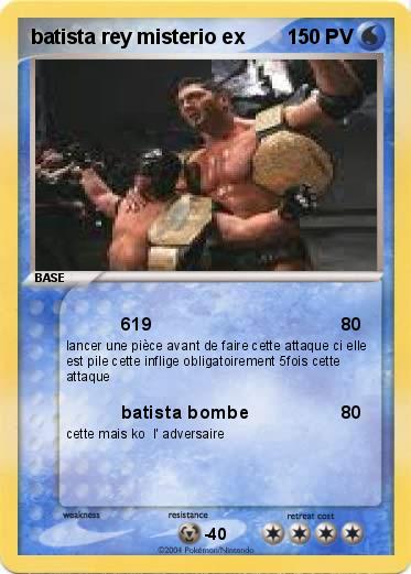 Pokemon batista rey misterio ex