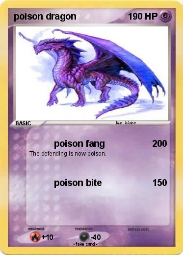Pokemon poison dragon