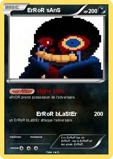 Pokemon ErRoR sAnS