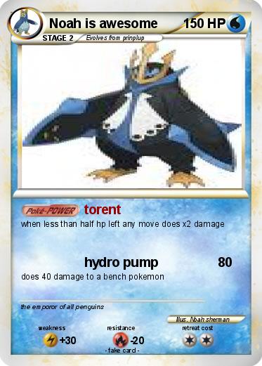Pokemon Noah is awesome