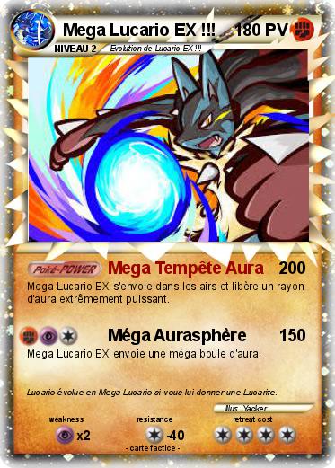 Pokemon Mega Lucario EX !!!