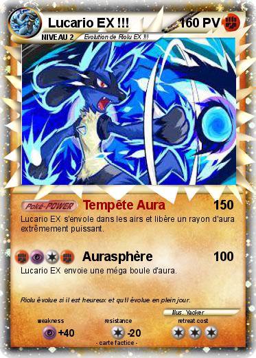 Pokemon Lucario EX !!!