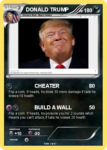 Pokemon DONALD TRUMP