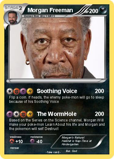 Pokemon Morgan Freeman