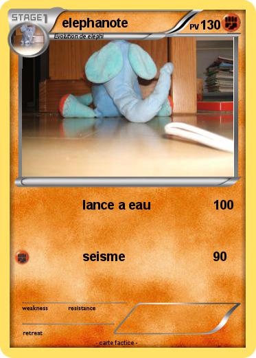 Pokemon elephanote