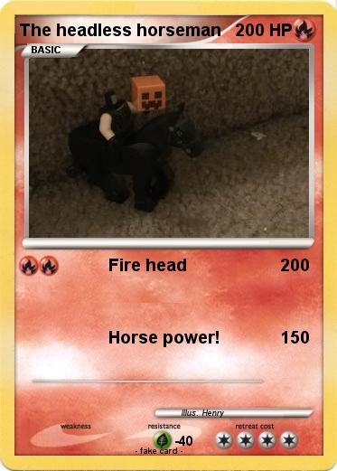 Pokemon The headless horseman