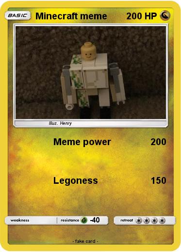 Pokemon Minecraft meme