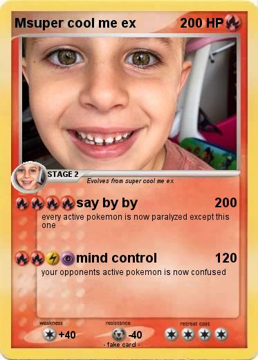 Pokemon Msuper cool me ex