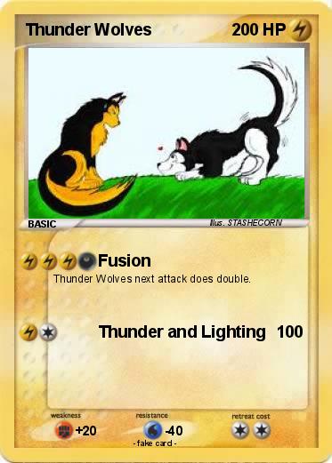 Pokemon Thunder Wolves