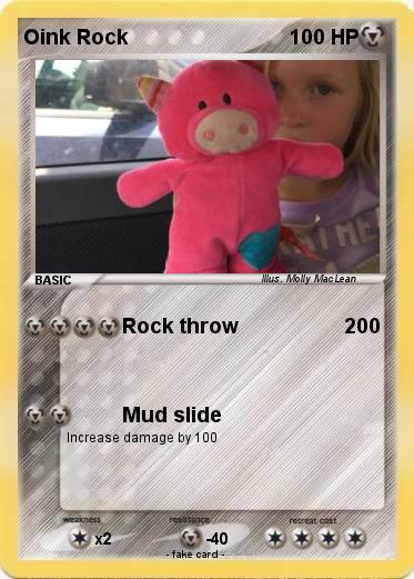Pokemon Oink Rock