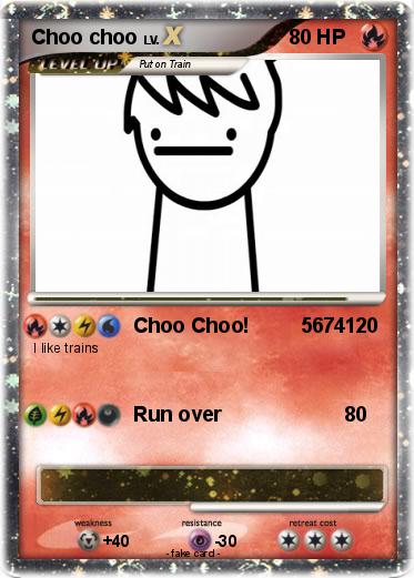 Pokemon Choo choo