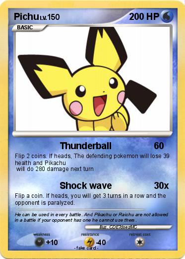 Pokemon Pichu
