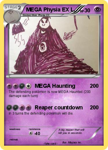 Pokemon MEGA Physia EX L.