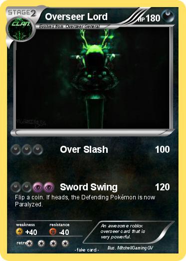 Pokemon Overseer Lord