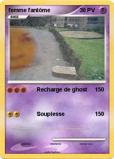 Pokemon femme fantôme
