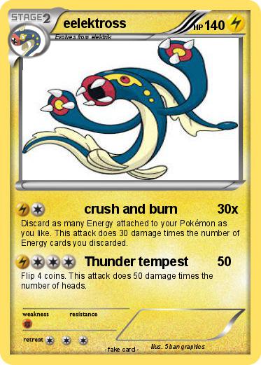 Pokemon eelektross