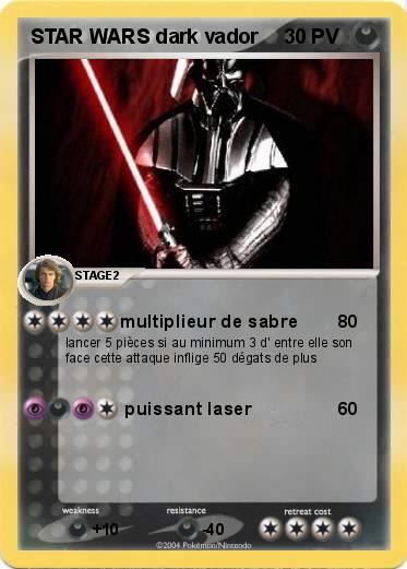 Pokemon STAR WARS dark vador