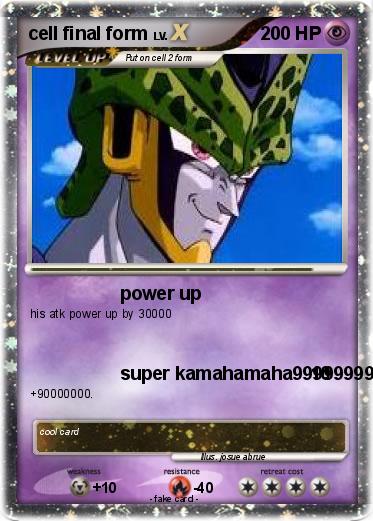 Pokemon cell final form