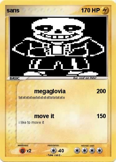 Pokemon sans