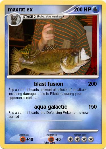 Pokemon maxrat ex