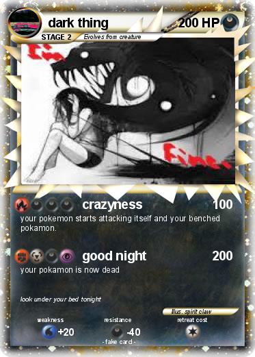 Pokemon dark thing