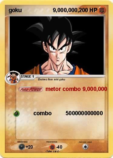 Pokemon goku                    9,000,000,