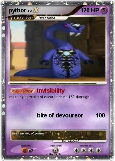 Pokemon pythor