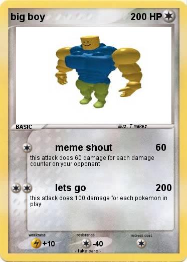Pokemon big boy