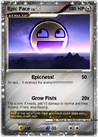 Pokemon Epic Face
