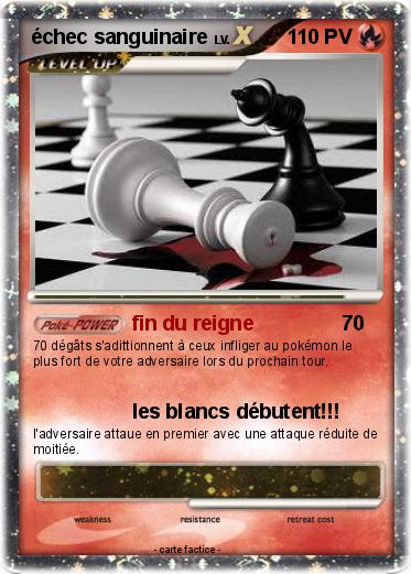 Pokemon échec sanguinaire