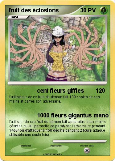 Pokemon fruit des éclosions