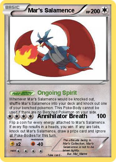 Pokemon Mar's Salamence