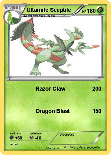 Pokemon Ultamite Sceptile