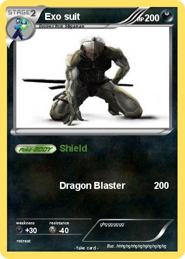 Pokemon Exo suit