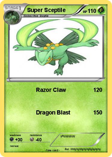 Pokemon Super Sceptile