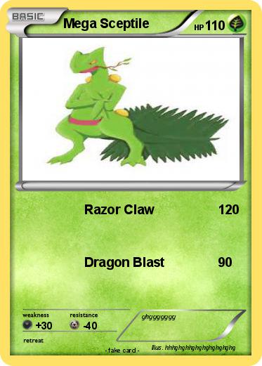 Pokemon Mega Sceptile