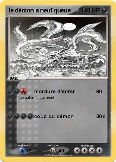 Pokemon le démon a neuf queue