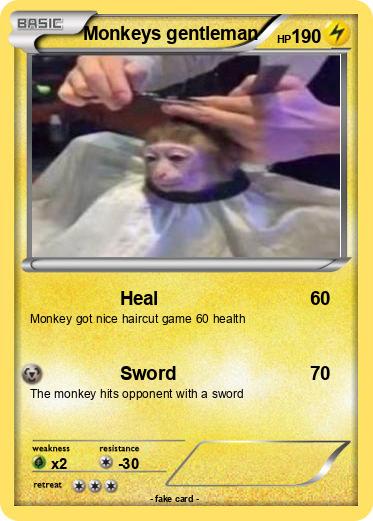 Pokemon Monkeys gentleman