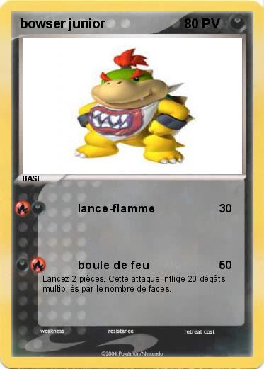 Pokemon bowser junior