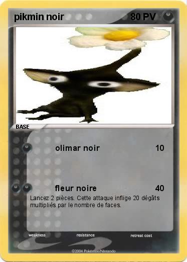 Pokemon pikmin noir