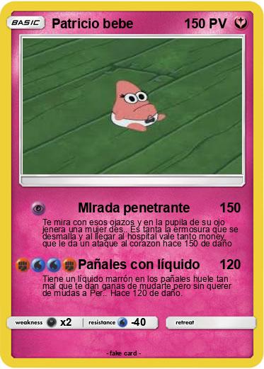 Pokemon Patricio bebe