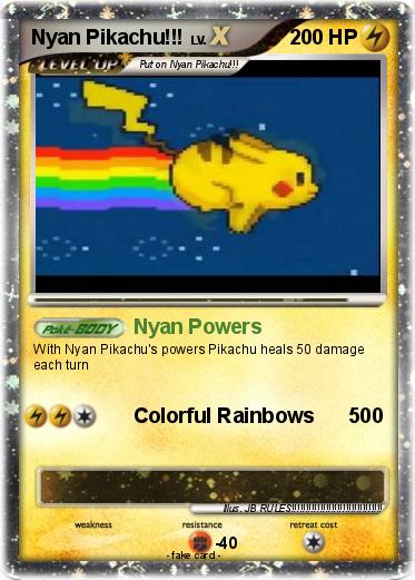 Pokemon Nyan Pikachu!!!