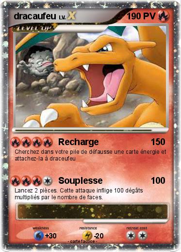 Pokemon dracaufeu